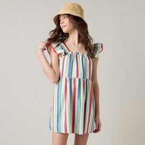 Hello Franki Flutter Sleeve Tiered Tank Dress for girls. New with tag